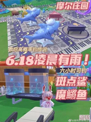 摩尔庄园：揭秘斑点鲨最佳钓取地点与技巧全攻略